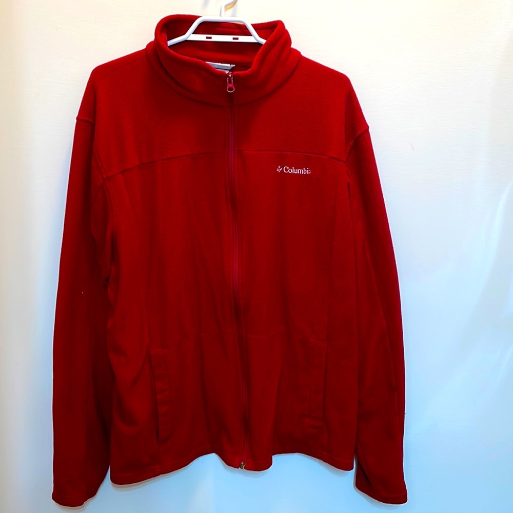Mens Columbia zip up sweater
